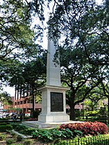 Johnson Square mit Denkmal für Nathanael Greene
