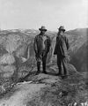 Image 21Roosevelt and Muir on Glacier Point in Yosemite National Park (from Conservation biology)