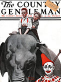 Country Gentleman magazine. Norman Rockwell cover, 16 August 1919