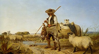 A Spanish Shepherd (1863)