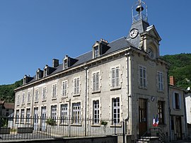 The town hall in Saurier