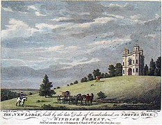 "Shrubs Hill Tower", Windsor Renamed "Fort Belvedere".