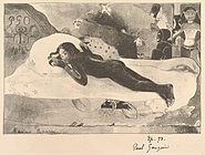 Paul Gauguin, Spirit of the Dead Watching ("Manao Tupapau"), 1894, lithograph