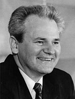 Official portrait of Slobodan Milošević from 1988
