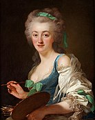 Anne Vallayer-Coster, French painter, 1783