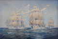 Die Schulschiffe der Kaiserlichen Marine Stosch, Stein und Gneisenau 1896