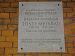 Josef Meinrad - Gedenktafel