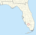 Location of Immokalee Reservation