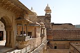 A fusion of Rajputana Hindu and Mughal Islamic style of architecture