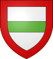 Coat of arms of the Rathsamhausen zum Stein (La Roche) family.