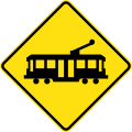 (W5-41) Tram Crossing