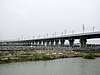 The Tianjin bridge in 2009 shortly before completion