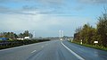 Autobahn 7 zwischen Schleswig und Flensburg am 7. November 2021