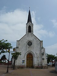 The church of Cauchy-à-la-Tour