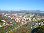 View of Celje from Celje Castle