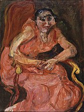 Woman in Pink (c. 1924) oil on canvas, 73 × 54.3 cm., Saint Louis Art Museum
