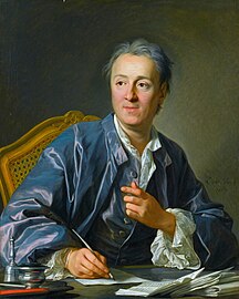 Portrait of Denis Diderot, 1767, Louvre Museum, Paris