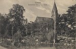 Nr. 1014 aus dem Jahr 1906: „Einbeck: Stukenbroks Park und Kath. Kirche“; Sammlung bei zeno.org