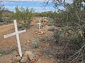 The Silver Bell Cemetery in Ironwood Forest National Monument.