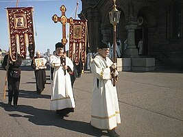 Finnish Orthodox procession