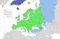 Political geography of Europe (2007) - EN