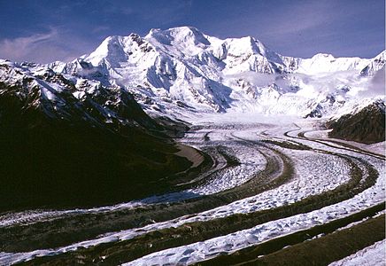 Mount Blackburn in Alaska is the highest summit of the Wrangell Mountains.