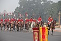 The mounted President's Bodyguard of the Indian Army