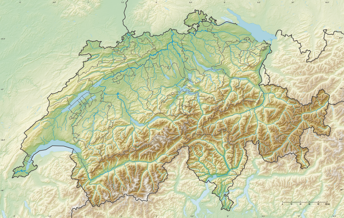 Liste der grössten Seen in der Schweiz (Schweiz)