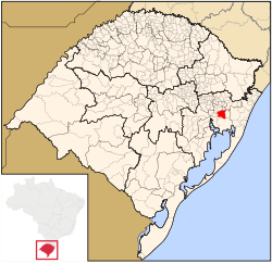 Location of Gravataí