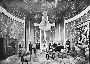 Salon of a Collector, Paris Exposition of Decorative Arts (1925)