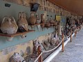 Collection of amphoras from different parts of the Mediterranean
