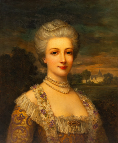 Portrait of an Elegant Lady (1775), Germany