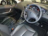 Interior (2010 Peugeot 308 XSE)
