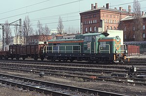 SM42-250 in Bydgoszcz Główna (1994)