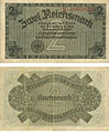 2 RM, 1938–1945, Reichskredit­kassenschein