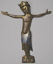 Appliqué Figure of Christ, French, 13th century