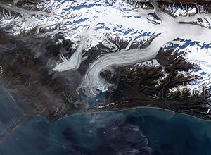 Der Gletscher im Jahre 2002