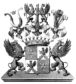 Wappen der Grafen von Bismarck-Bohlen bei Bagmihl