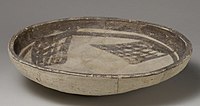 Bowl; mid 6th–5th millennium BC; ceramic; 5.08 cm; Tell Abu Shahrain; Metropolitan Museum of Art