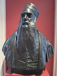Bronze bust of François Rude by his nephew the sculptor Paul Cabet in the musée des beaux-arts de Dijon.