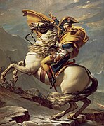 part of the series: Napoleon Crossing the Alps 
