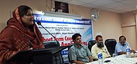 Dr.Faiza Abbasi speaking in CALEM course orgnaised by UGC-HRDC AMU Aligarh at Malappuram Centre