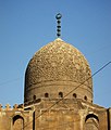 Kuppel der Grabmoschee Sultan Qaitbays in der Kairoer Stadt der Toten (1472–74)