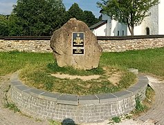 Mittelpunkt-Monument in Kremnické Bane