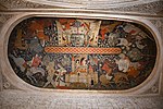 The southern painted vault, with scenes of court life and sports