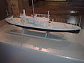 Modell von HMS Hildur