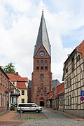 Old town and church of Hagenow