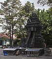 A shrine dedicated to Jesus in Ganjuran Church recreated Javanese Hindu-style temple