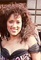 Image 19Among women large hair-dos and puffed-up styles typified the decade of the 1980s. (Jackée Harry, 1988) (from Portal:1980s/General images)