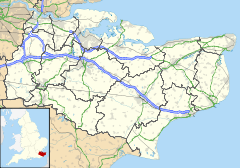 Tonbridge is located in Kent